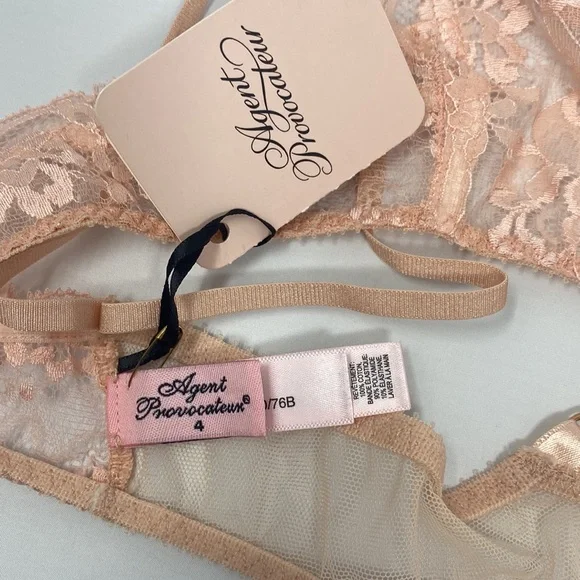 Agent Provocateur Essie Nude Thong NWT